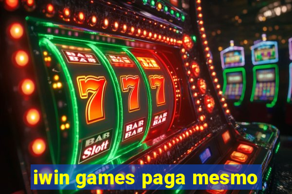 iwin games paga mesmo